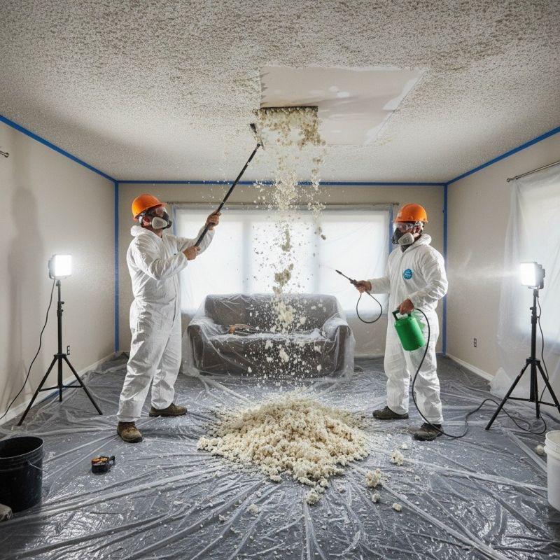 Popcorn Ceiling Repair detail